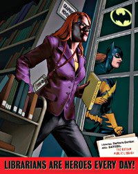 Batgirl is a librarian!